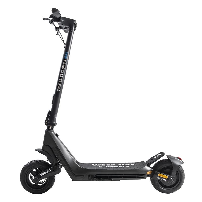 E2S V2 Urban Max 2025 - Black - Air - 25 km/h EU