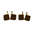 Brake pad for e-bike - For 4-piston caliper (Magura MT5)