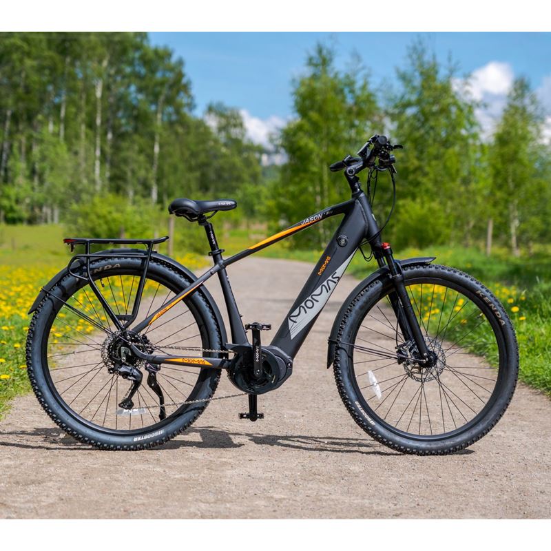 Momas Jason+ SUV 2026 - Black - M (630Wh EN50604 battery, Digiwise display)