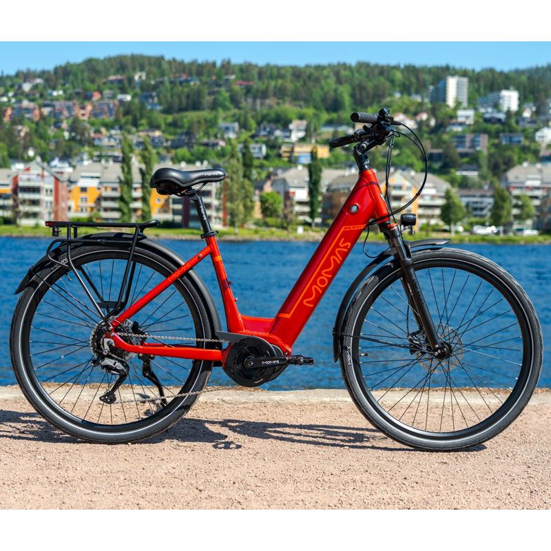 Momas Balance+ 2026 - Red - S (EN50604 battery, Digiwise display)