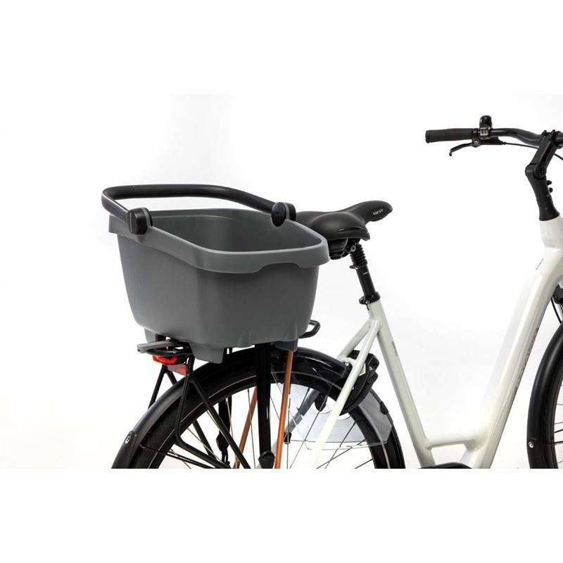 Clipper - Cestino portatile per bicicletta - Nero