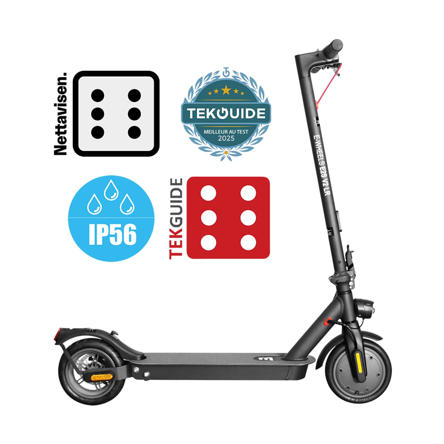 eWheel Pneu Tubeless Offroad 85/55 6.5 pour trottinette électrique haute résistance pour un usage quotidien meilleure adhérence et stabilité en déplacement urbain eWheel Pneu Tubeless Offroad 85/55 6.5 pour trottinette électrique haute résistance pour un usage quotidien meilleure adhérence et stabilité en déplacement urbain