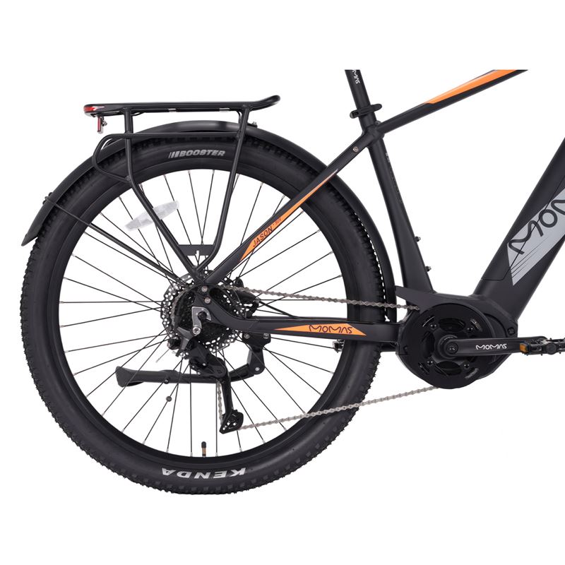 Momas Jason+ SUV 2026 - Black - L (630Wh EN50604 battery, Digiwise display)