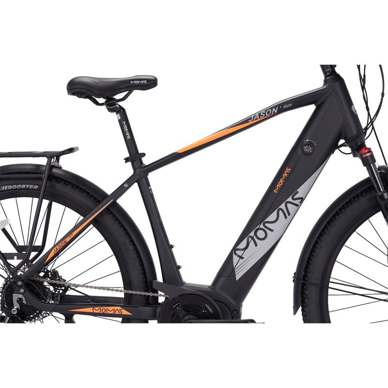 Momas Jason+ SUV 2026 - Black - L (630Wh EN50604 battery, Digiwise display)