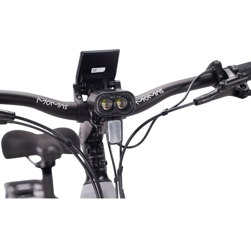 Momas Jason+ SUV 2026 - Grey - L (630Wh EN50604 battery, Digiwise display)