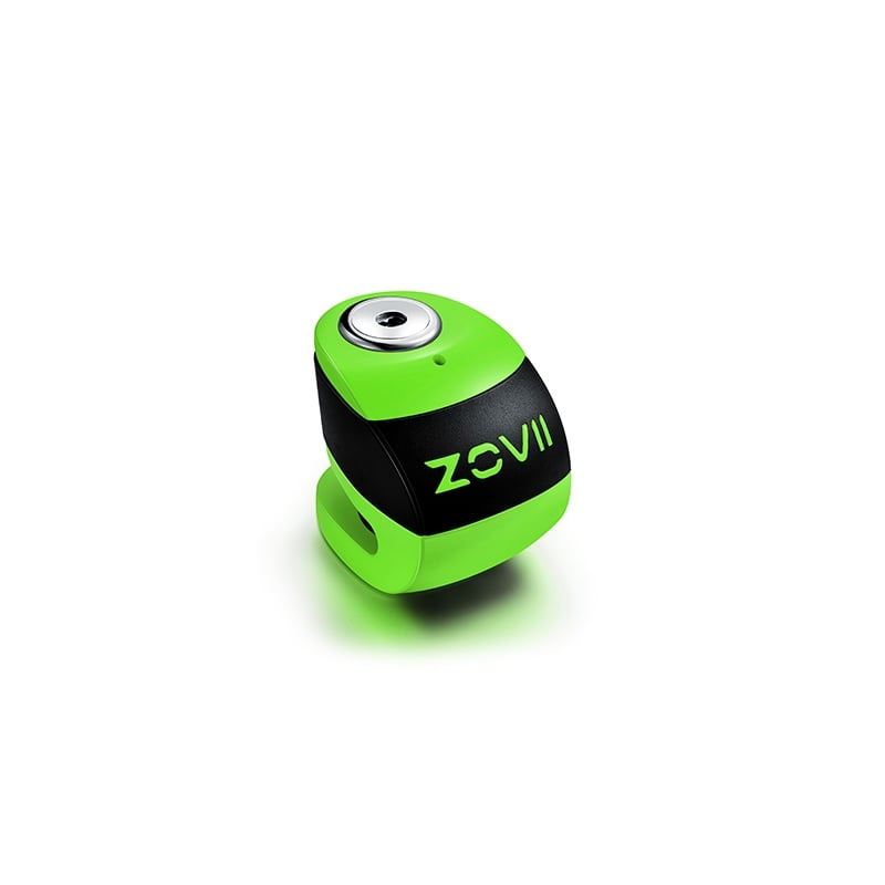 Serratura a disco con allarme ZOVII - argento