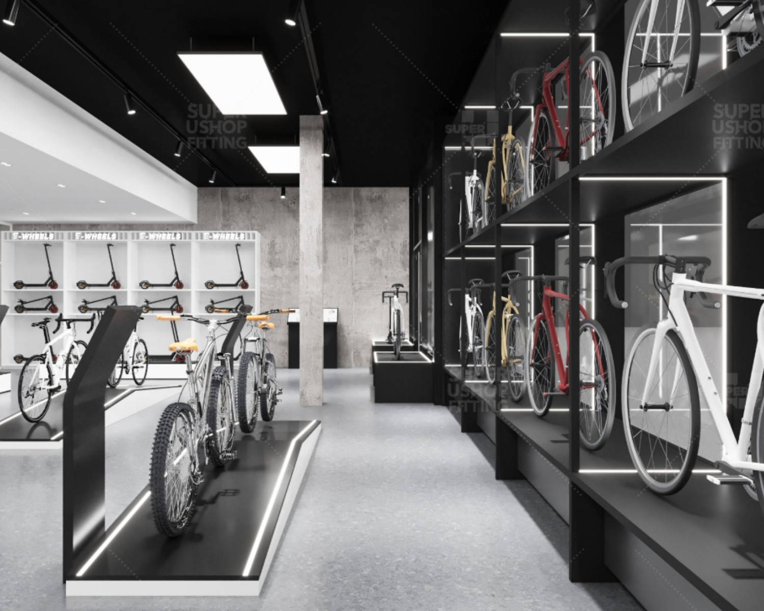E-Wheels Zürich – E-Bikes und E-Scooter im Showroom
